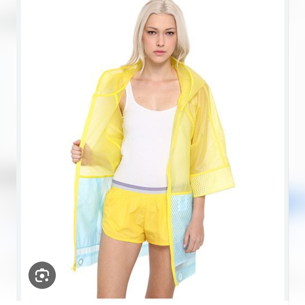 ADIDAS by Stella McCartney Hooded Rain Jacket